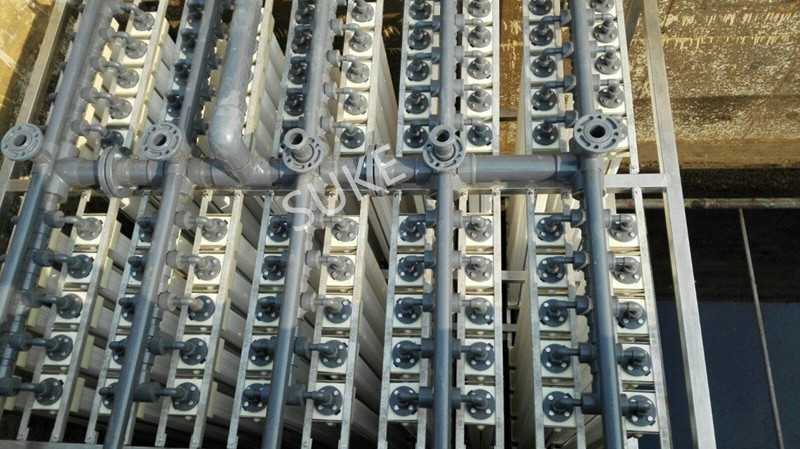 浙江紹興某印染廢水1500m3/d MBR 項(xiàng)目